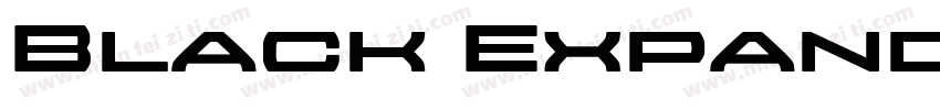 Black Expanded字体转换